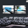 Promotional Seaside Landscape View Canvas Painting Gifts